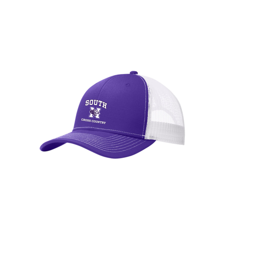 Nashua High School South Cross Country - Snapback Trucker Cap (C402)