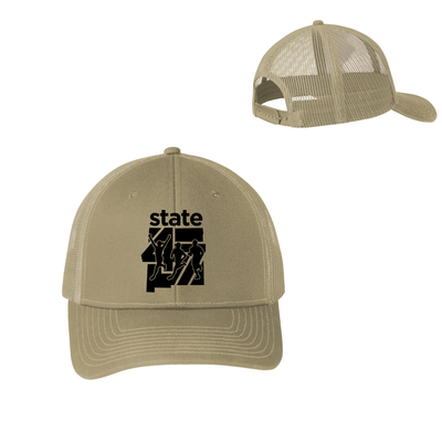 Wanderlust Running State 47 - Snapback Trucker Cap (C402)