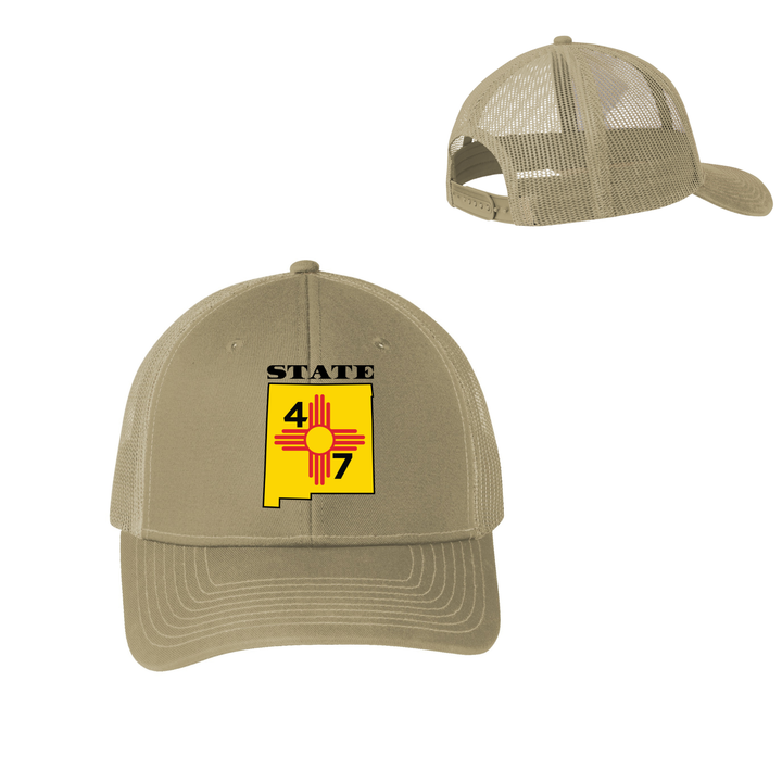 Wanderlust Running State 47 - Snapback Trucker Cap (C402)