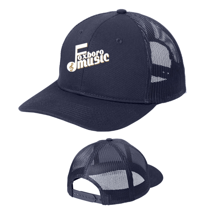 Foxboro Music - Gorra de camionero con cierre a presión (C402)