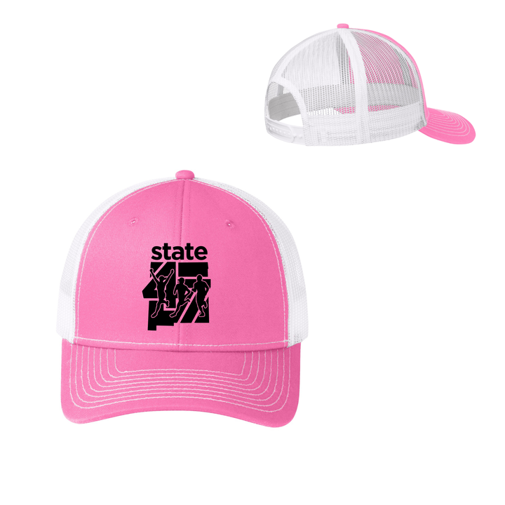 Wanderlust Running State 47 - Snapback Trucker Cap (C402)
