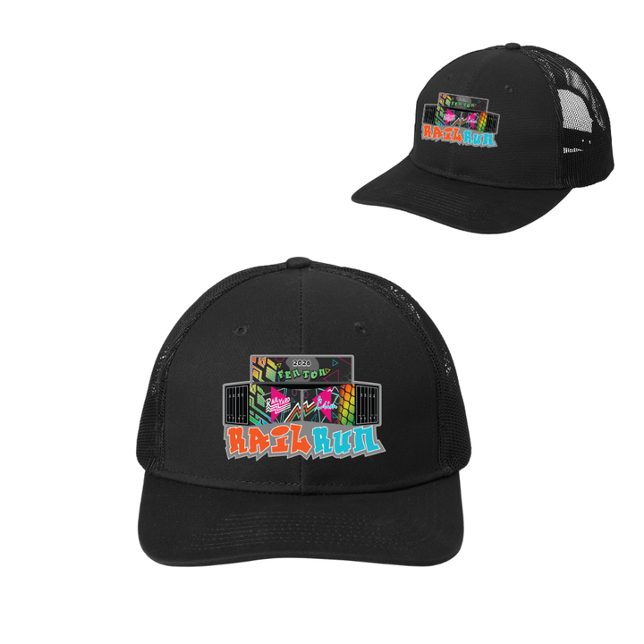Crim RailRun 5K - Snapback Trucker Cap (C402)