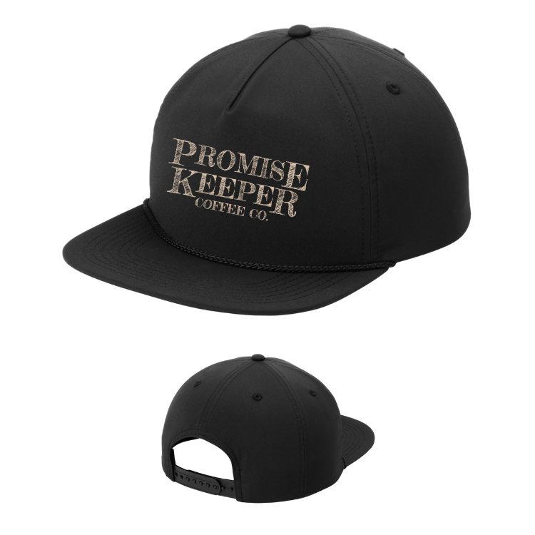 Promise Keeper Coffee Co. - 5-Panel Poly Rope Cap (C981)