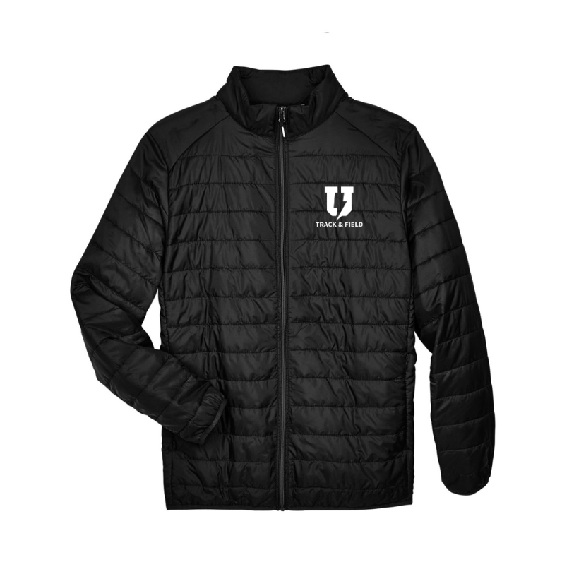 Union College Track & Field - Men's Puffer Jacket (CE700)