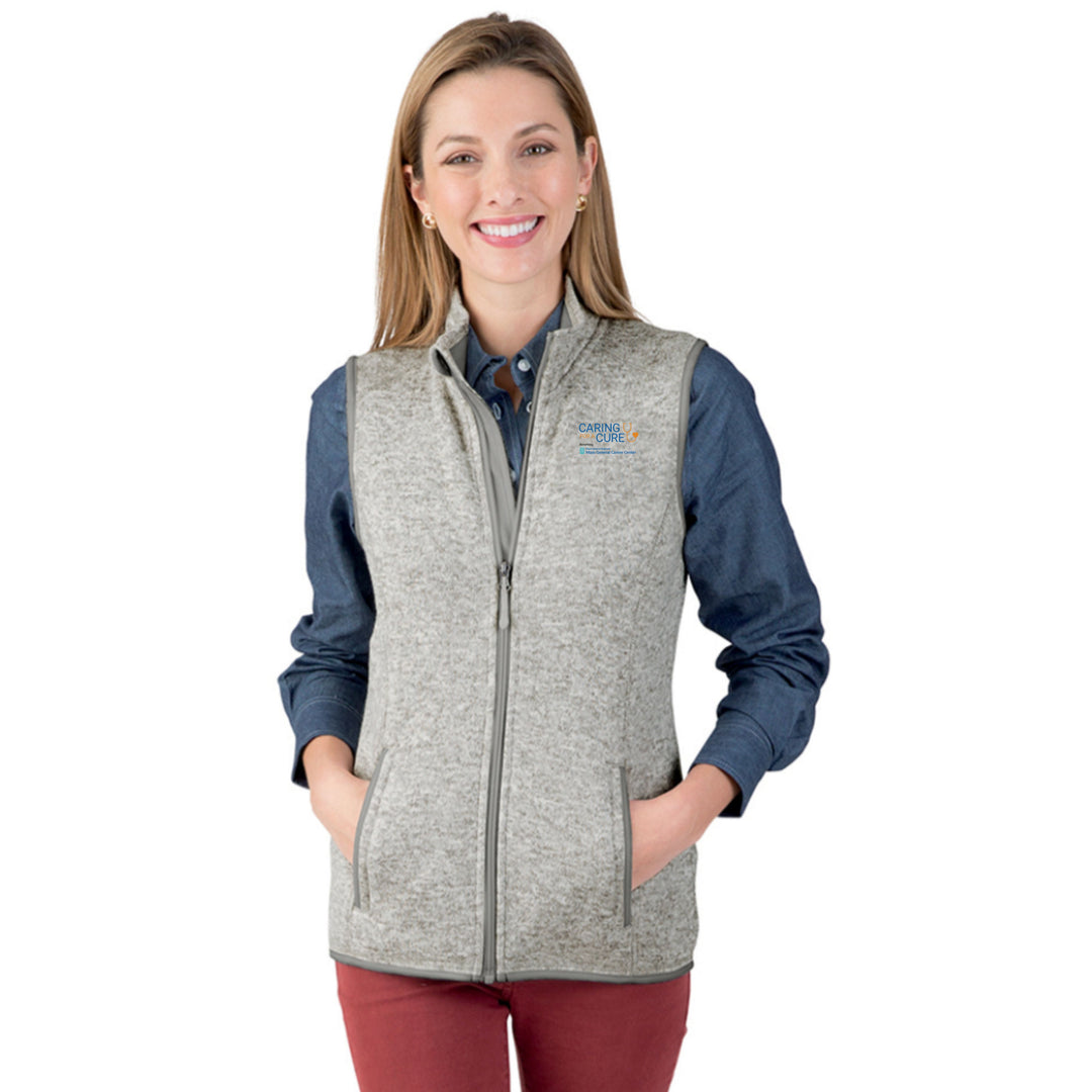 Caring For a Cure - Women’s Pacific Heathered Vest (5722)