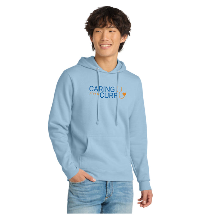 Sudadera con capucha unisex de polar VIT Caring for a Cure (DT6100)
