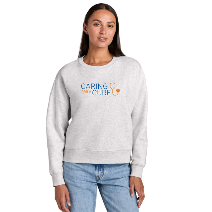 Caring for a Cure- Women’s Stella Alma Crewneck Sweatshirt (SXW036)