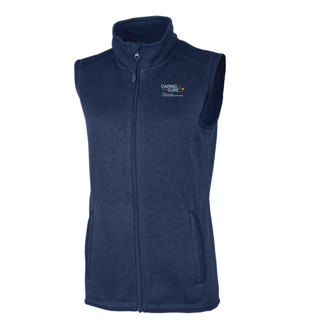 Caring For a Cure - Women’s Pacific Heathered Vest (5722)