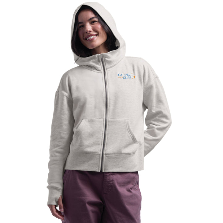 Caring for a Cure- Women's Willow Full Zip Hoodie (5629)