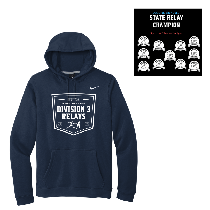 MSTCA State Relay- Nike Club Fleece Pullover Hoodie (CJ1611)