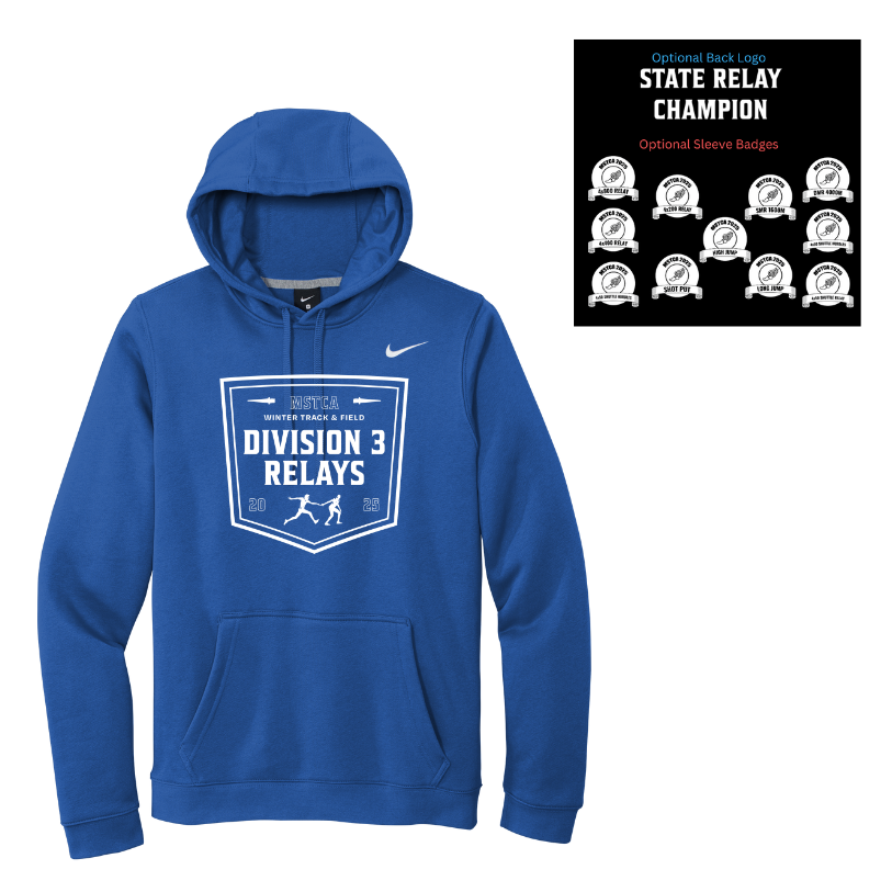 MSTCA State Relay- Nike Club Fleece Pullover Hoodie (CJ1611)