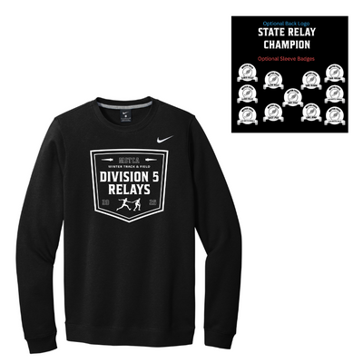 Sudadera con capucha de polar Nike Club para relevos estatales de la MSTCA - CJ1611