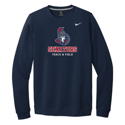 Mahar Track & Field - Sudadera polar unisex Nike Club (CJ1614)