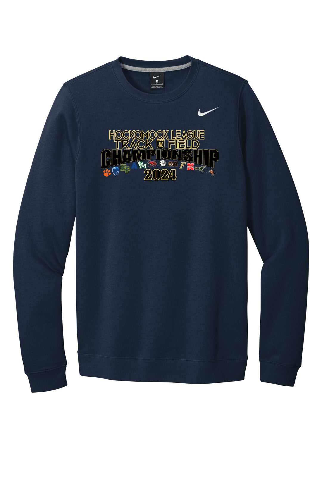 Campeonato de atletismo de Hockomock: sudadera de polar Nike Club (CJ1614)