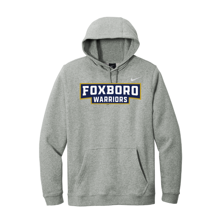 Foxboro Boys Soccer - Nike Club Fleece Pullover Hoodie (CJ1611)