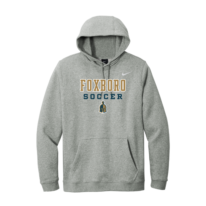 Foxboro Boys Soccer - Nike Club Fleece Pullover Hoodie (CJ1611)