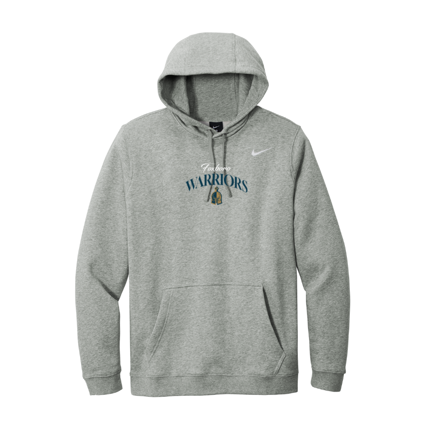 Foxboro Boys Soccer - Nike Club Fleece Pullover Hoodie (CJ1611)