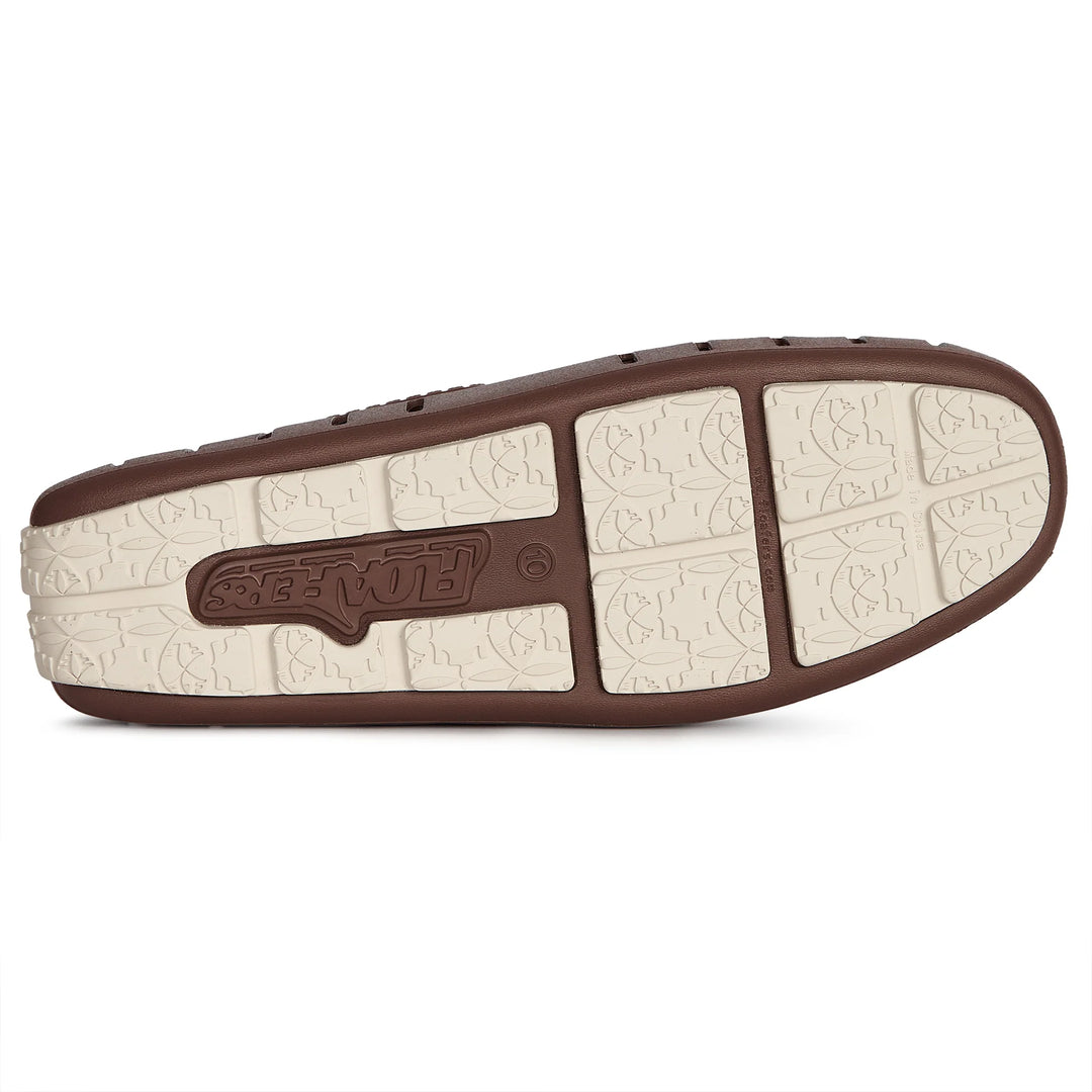 Floafers Mens Country Club 2.0 Driftwood Brown/Coconut