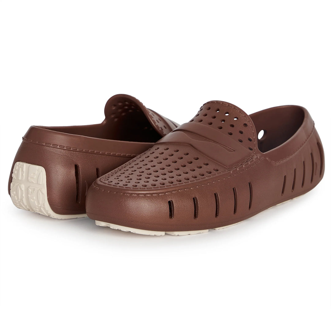 Floafers Mens Country Club 2.0 Driftwood Brown/Coconut