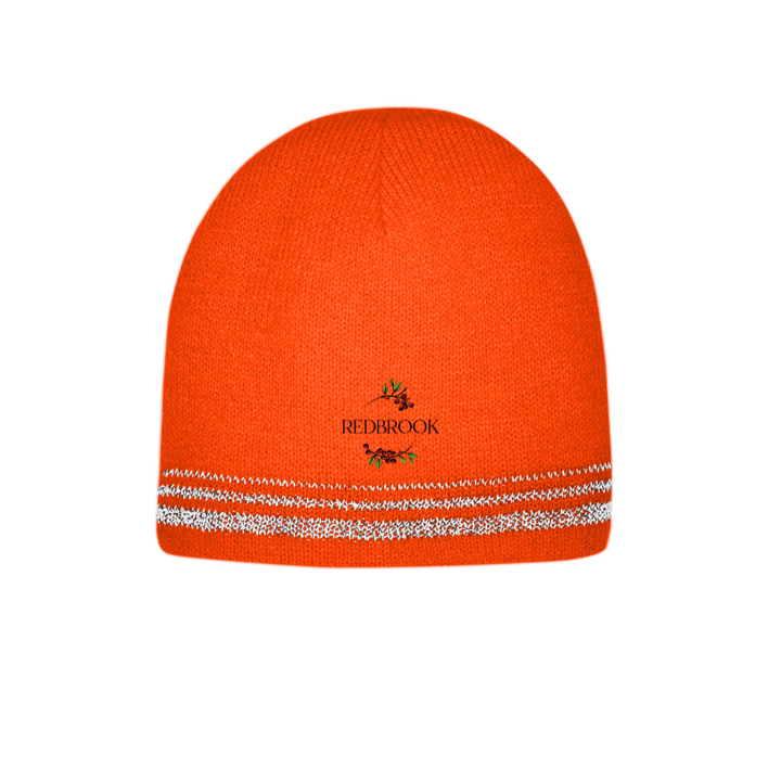 Redbrook Community - Lined Enhanced Visibility with Reflective Stripes Beanie (CS804)