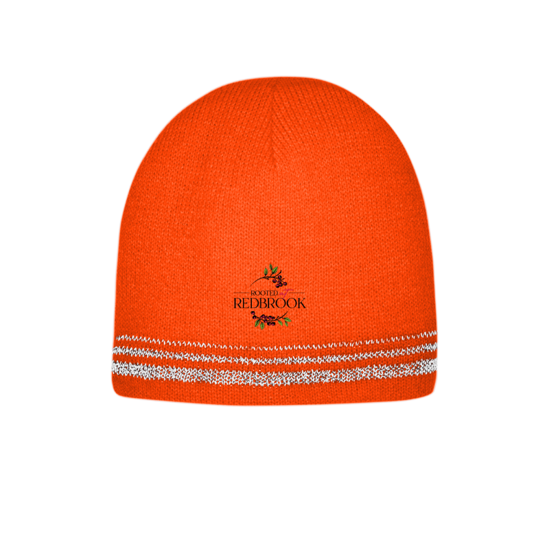 Redbrook Community - Lined Enhanced Visibility with Reflective Stripes Beanie (CS804)