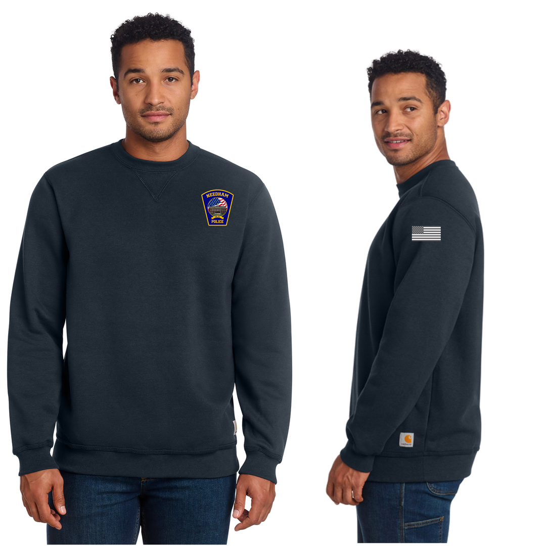 Needham Police- Carhartt® Midweight Crewneck Sweatshirt (CTK124)