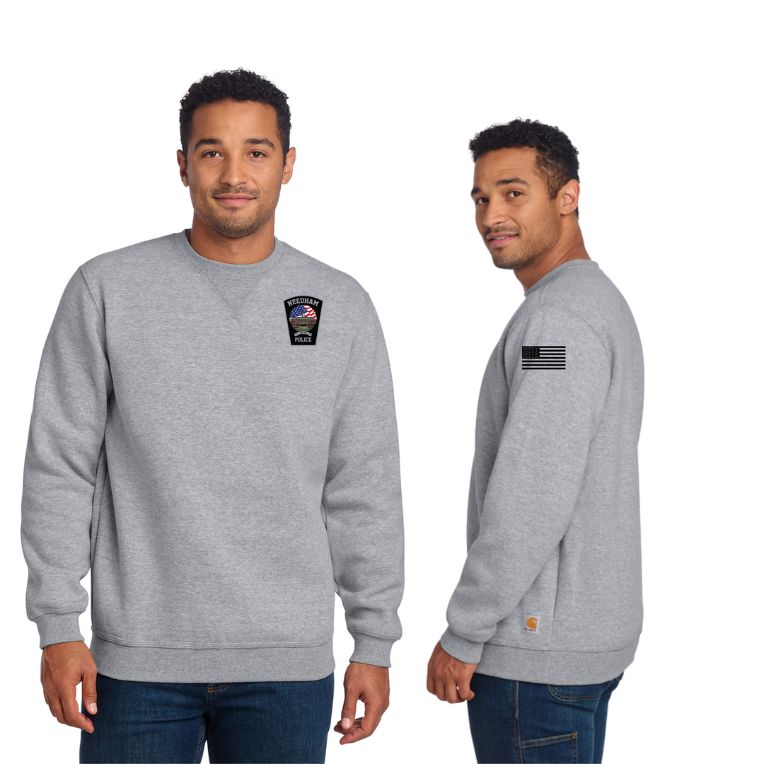 Needham Police- Carhartt® Midweight Crewneck Sweatshirt (CTK124)