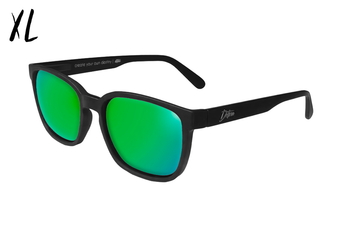 Cabana XL - Matte Black - Green Machine Polarized