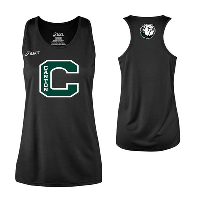 Canton Track & Field - **Official Team Uniform Singlet** ASICS Women's Rival II Singlet Black (TF2934) (C022/C024B)