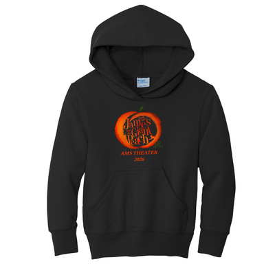 Sudadera con capucha para jóvenes del drama Foxboro Ahern - James y el melocotón gigante (PC90YH) 