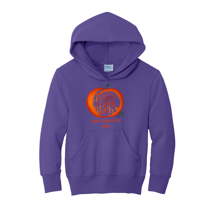 Foxboro Ahern Drama - James & The Giant Peach CAST- YOUTH Pullover Hooded Sweatshirt (PC90YH)