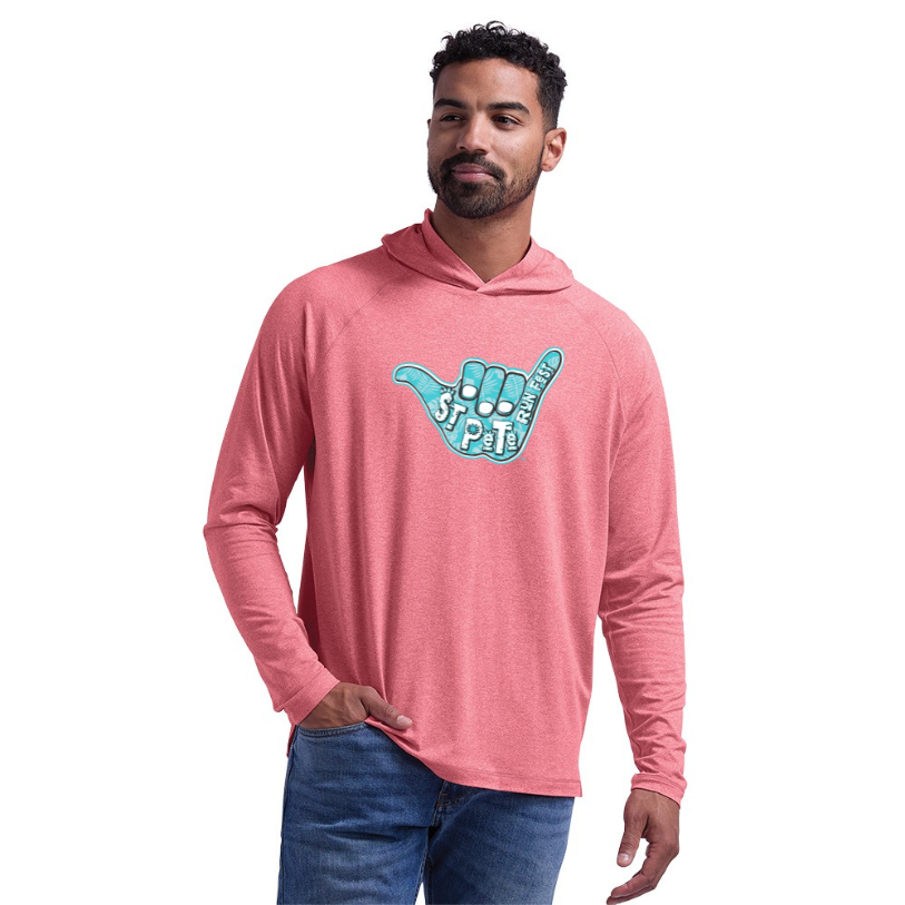 Sudadera con capucha ligera y elástica unisex Cayak de Scituate Track &amp; Field (1537)