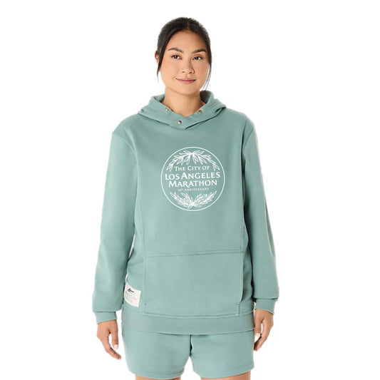 LA Marathon - ASICS Sunday Sana Fleece Hoodie Celadon (2033B739)