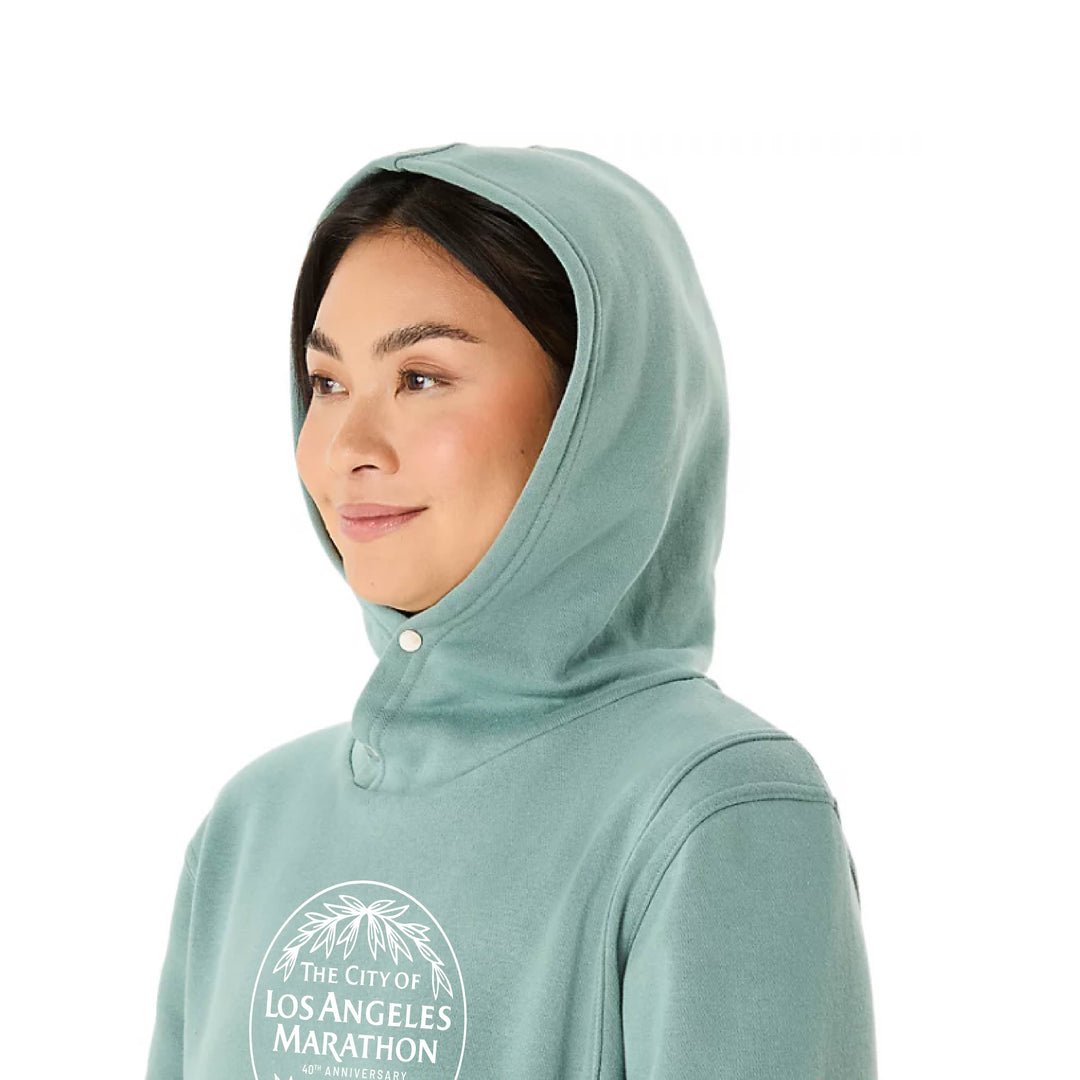 LA Marathon - ASICS Sunday Sana Fleece Hoodie Celadon (2033B739)