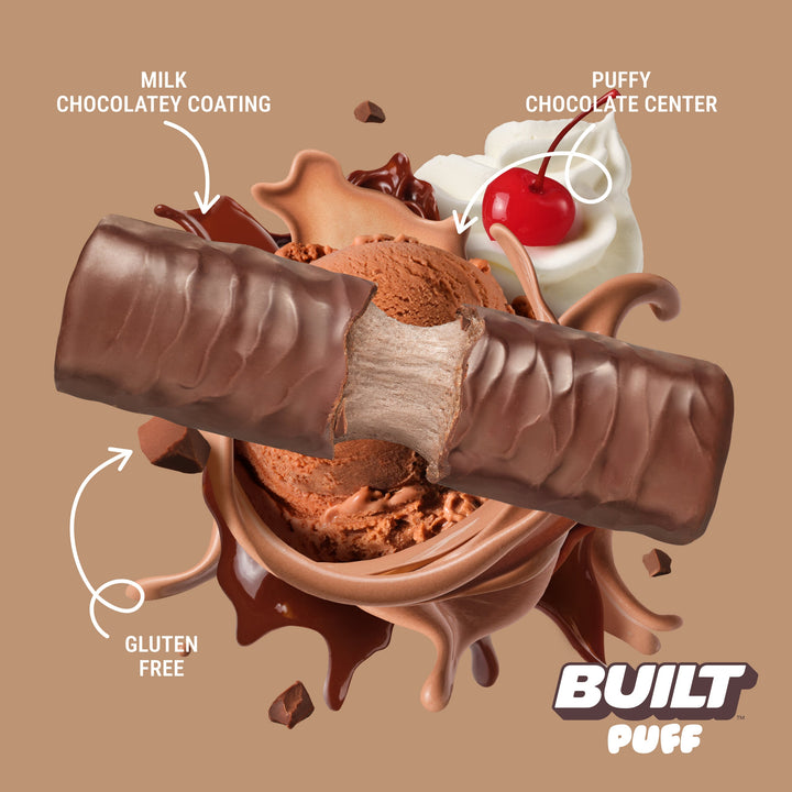 Chocolate Milkshake Puff