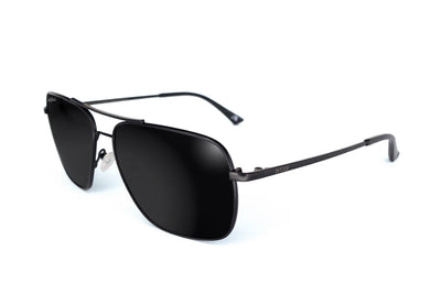 Coastal - Matte Black - Jet Black Polarized