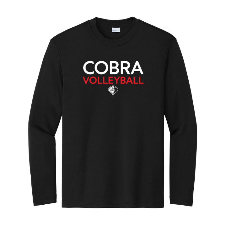 Cobra Volleyball - Youth Long Sleeve Tech Shirt (YST350LS)