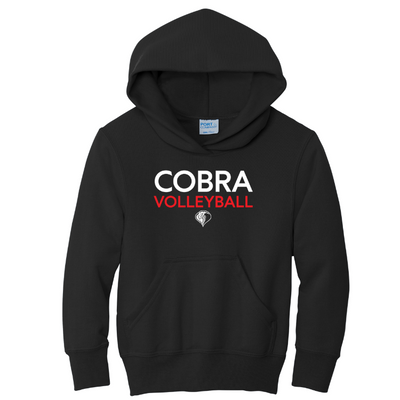 Sudadera con capucha de polar Cobra Volleyball para jóvenes (PC90YH)