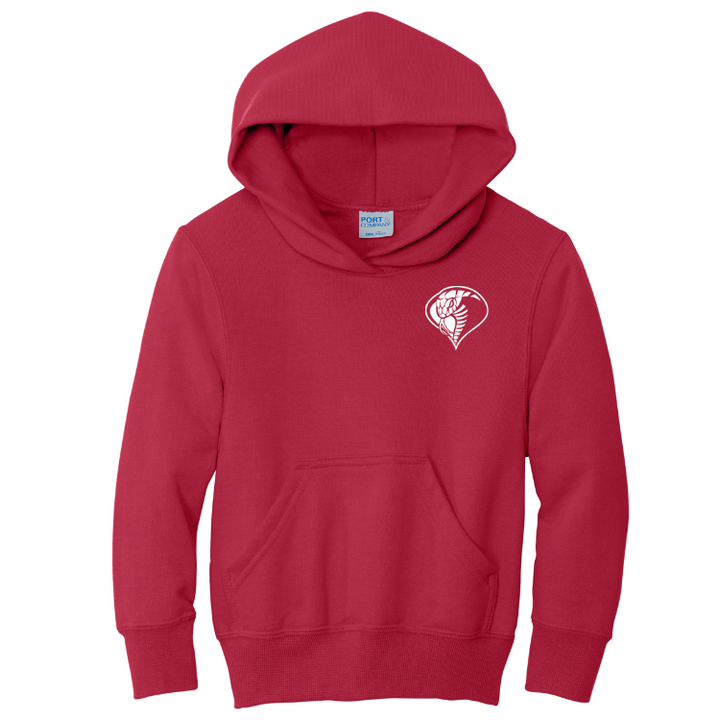 Cobra Volleyball - Youth Core Fleece Pullover Hooded Sweatshirt (PC90YH)