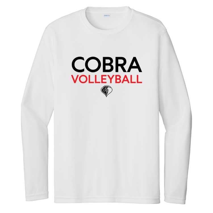 Cobra Volleyball - Long Sleeve Competitor Tee (ST350LS)