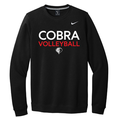 Voleibol Cobra - Sudadera de polar Nike Club (CJ1614)