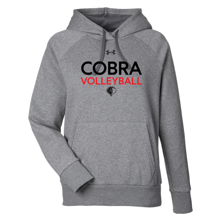 Cobra Volleyball - Women's Under Armour Rival Fleece Hoodie (1379500)