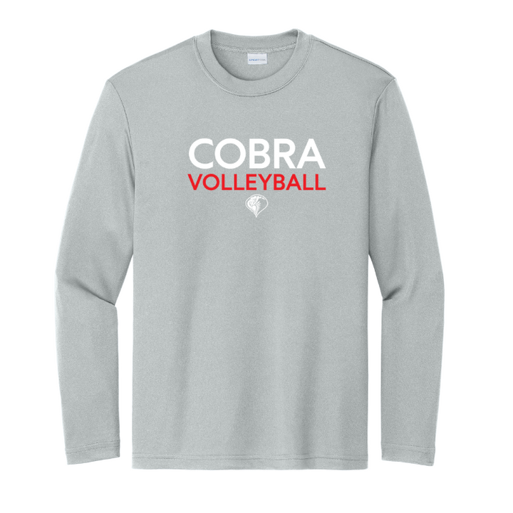 Cobra Volleyball - Youth Long Sleeve Tech Shirt (YST350LS)