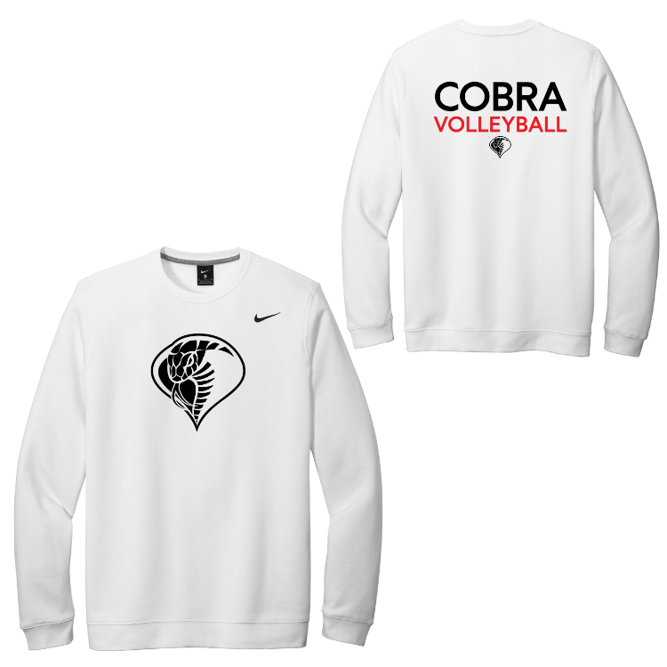 Cobra Volleyball - Nike Club Fleece Crew (CJ1614)