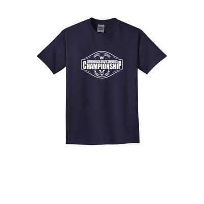 Campeonato de campo a través de la Conferencia Atlética de la Commonwealth: camiseta teñida en prenda Port &amp; Company® Beach Wash® PC099