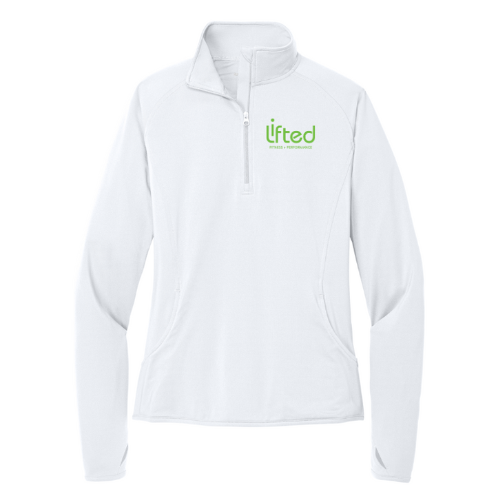 Lifted Fitness - Women's 1/2 Zip Pullover (LST850)