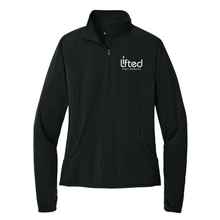 Lifted Fitness - Women's 1/2 Zip Pullover (LST850)