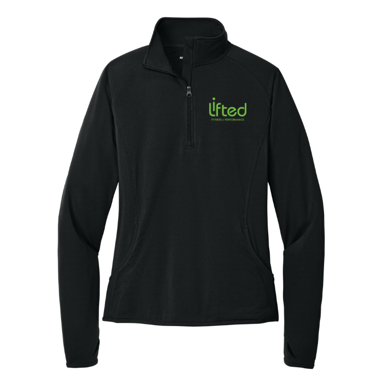 Lifted Fitness - Women's 1/2 Zip Pullover (LST850)