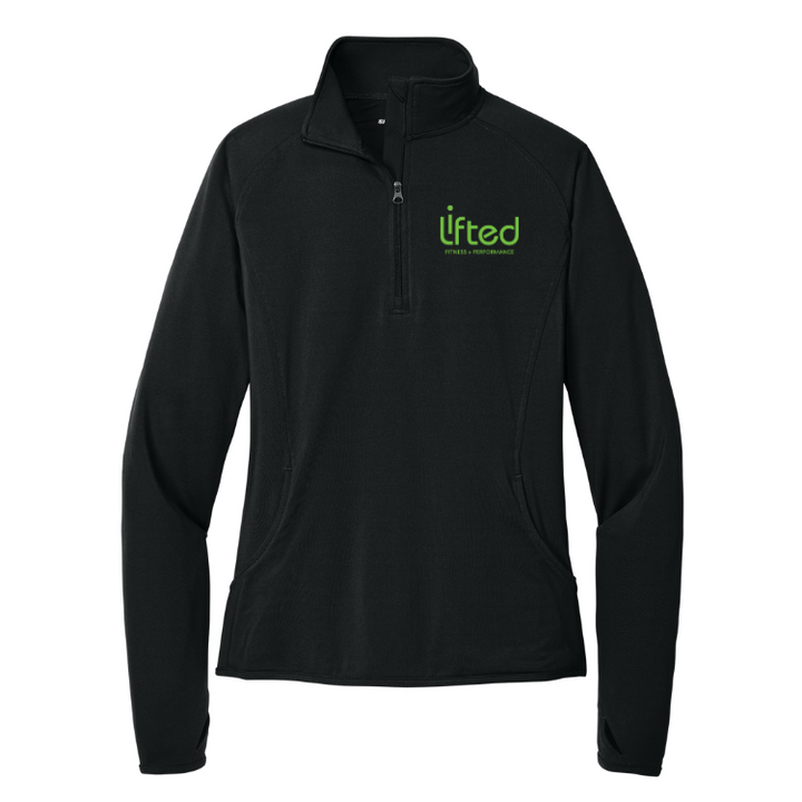 Lifted Fitness - Women's 1/2 Zip Pullover (LST850)