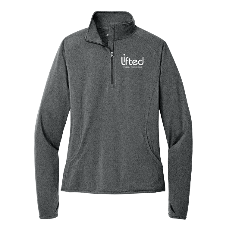 Lifted Fitness - Women's 1/2 Zip Pullover (LST850)